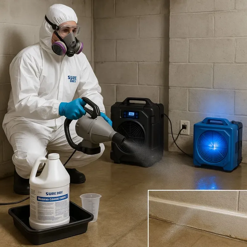 Sanitization and Odor Removal process in Morris Heights, NY
