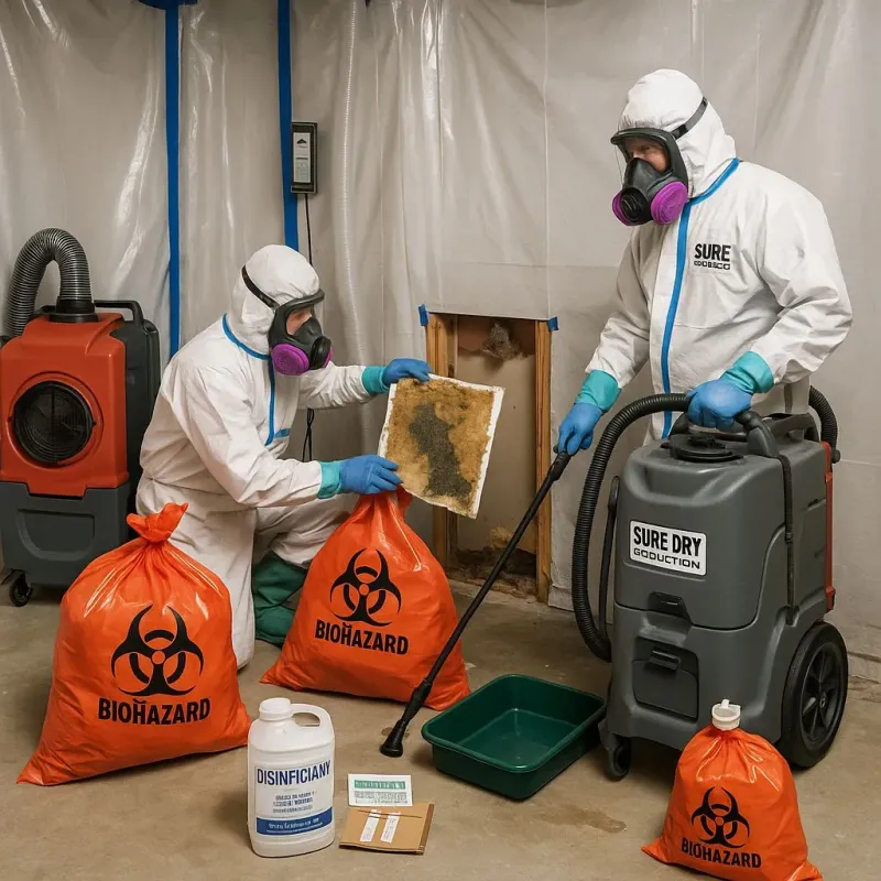 Contaminated Water Handling Protocols process in Morris Heights, NY